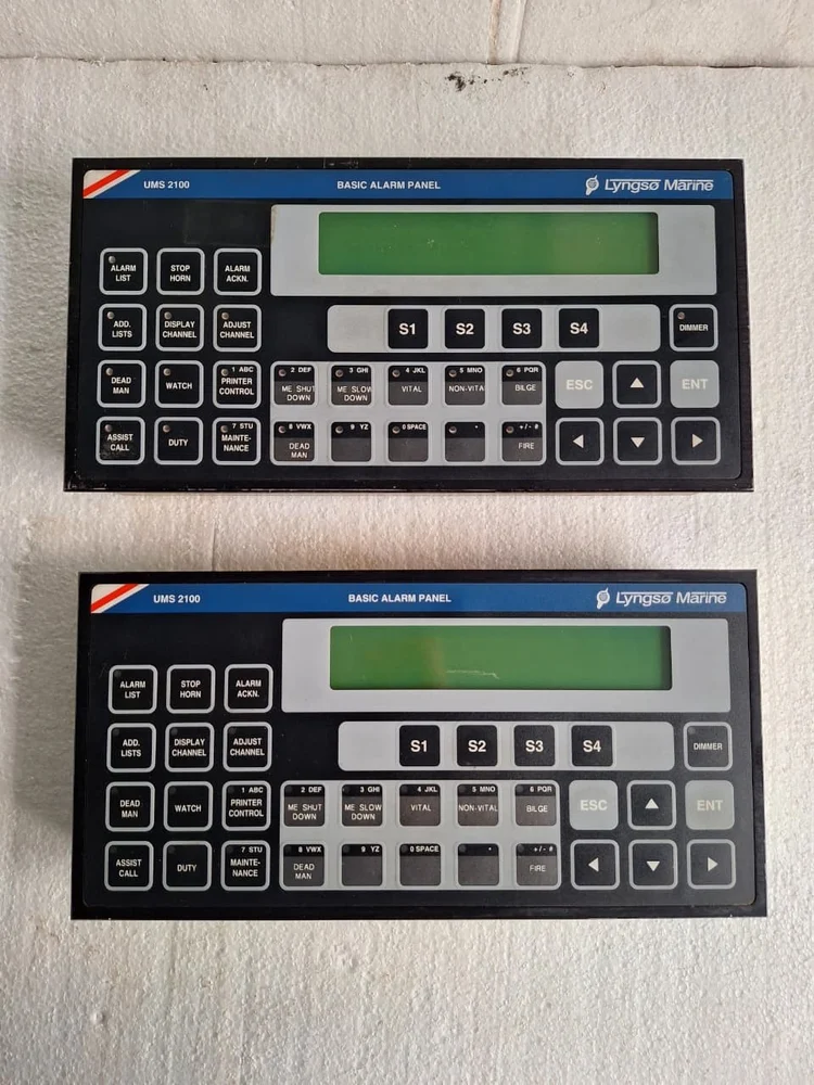 LYNGSO MARINE UMS 2100 BASIC ALARM PANEL P/N 271.148.556