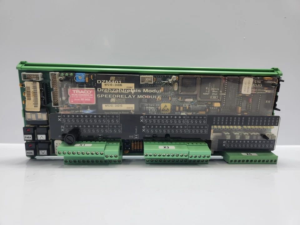 STN ATLAS DZM 401 SPEED RELAY MODULE 271.138 159/F