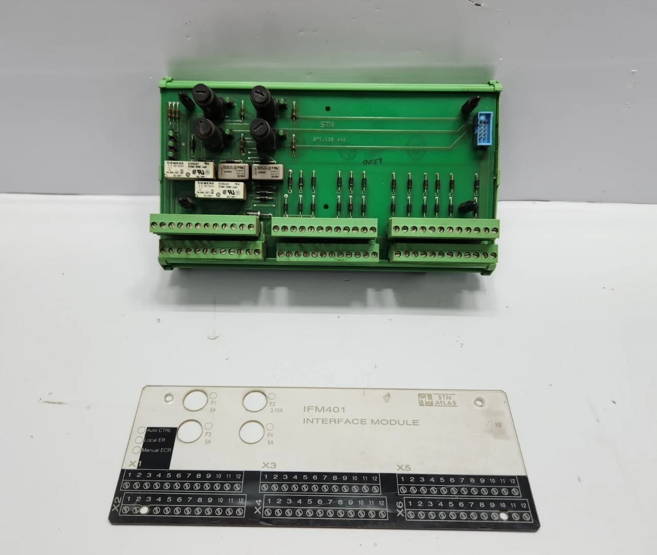 STN ATLAS IFM 401 INTERFACE MODULE 271.138 445