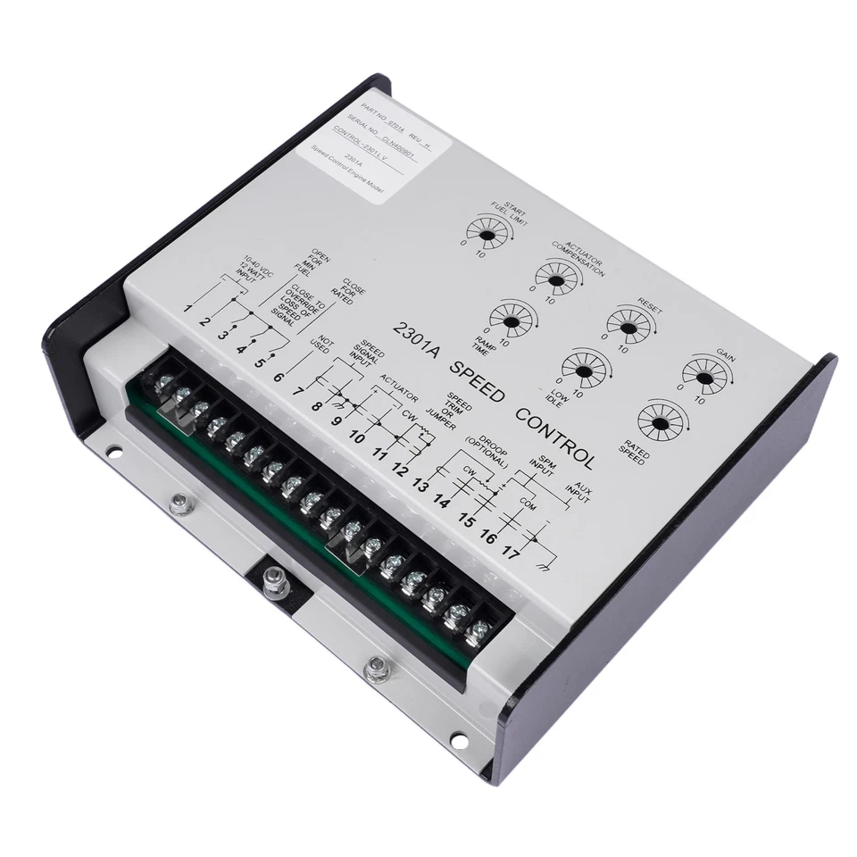 WOODWARD SPEED CONTROLLER 2301A 9907-014
