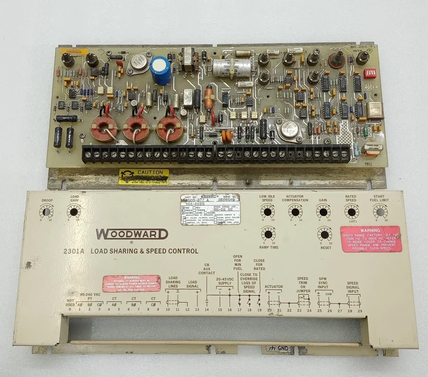 WOODWARD 9905-377 REV. A 2301A LOAD SHARING AND SPEED CONTROL
